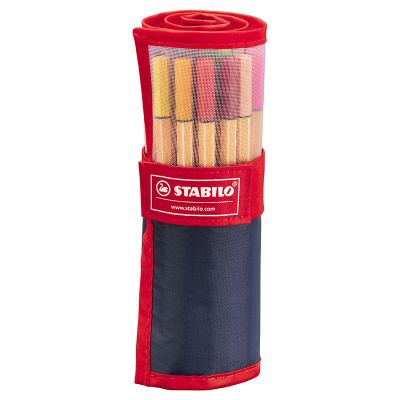 Caneta Hidrografica Stabilo Point 88 Estojo C/25 Cores 20.8300