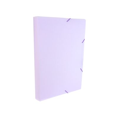 Pasta Aba Elastica Oficio Serena 40mm Lilas Dello 0249.lp