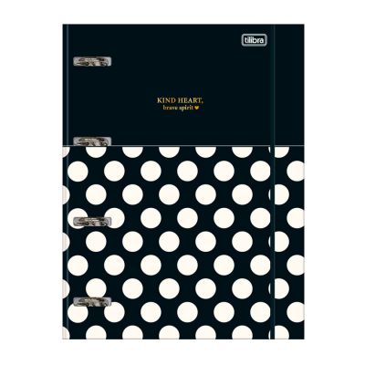 Caderno Argolado Cartonado 80fls C/elastico West Village Tilibra