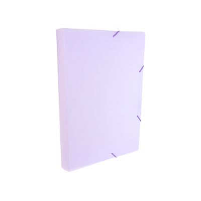 Pasta Aba Elastica Oficio Serena 55mm Lilas Dello 0250.lp