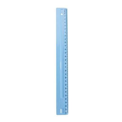 Regua Plastica Serena 30cm Azul Pastel Dello 3112.bp