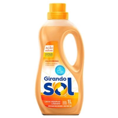 Sabao Liquido Glicerina 1l Girando Sol