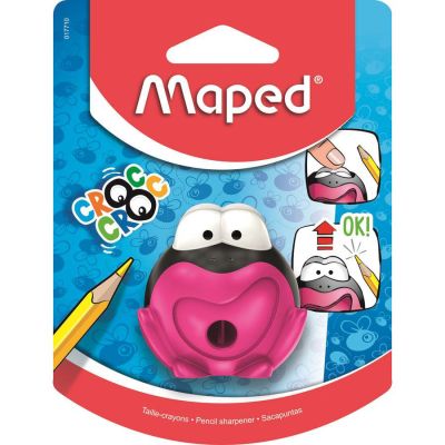 Apontador C/ Deposito Croc Croc Sapo Bls C/1 Maped 017710