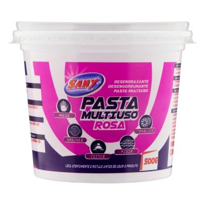 Sabao Em Pasta Multiuso Rosa 500g Sany Bril