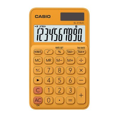 Calculadora Bolso 10 Digitos Sl-310uc-rg Laranja Casio Ww