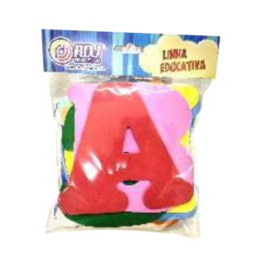 Brinquedo Pedagogico E.v.a Abecedario Bls C/26 Ref.194 Rdj