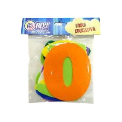 Brinquedo Pedagogico E.v.a Numeros Bls C/10 Ref.195 Rdj