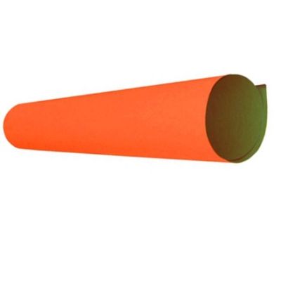 Papel Cartaz Fosco Laranja 200g Bls C/1fl