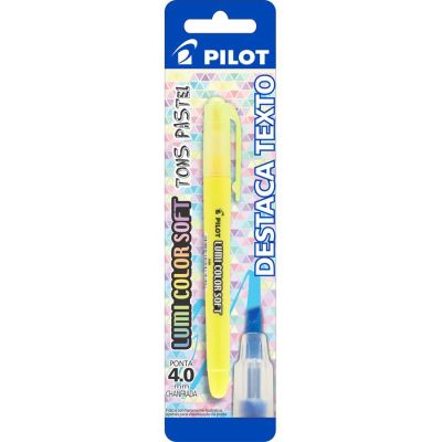 Marca Texto Lumicolor 200-sl Soft Amarela Pastel Bls C/1 Pilot