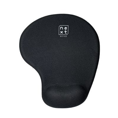 Mouse Pad C/ Apoio De Punho Em Gel Preto Next Office Ct01