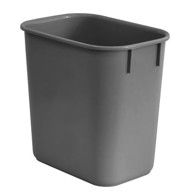 Cesto De Lixo 12l Plastico Cinza Retangular 571.3 Acrimet