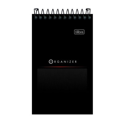 Caderneta Espiral Capa Flexivel Apontamentos Pautada  7,7x12,6cm 60fls Organizer Tilibra