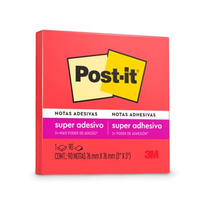 Post-it Telha 90 Fls 76 X 76mm 3m