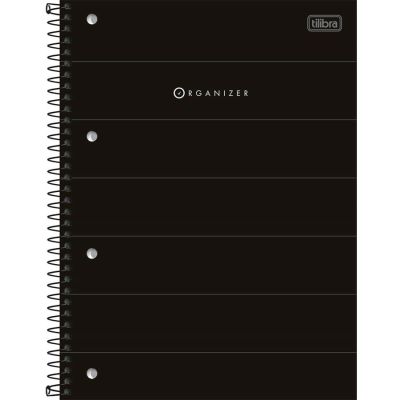 Caderno Executivo Capa Dura Organizer 80fls Tilibra