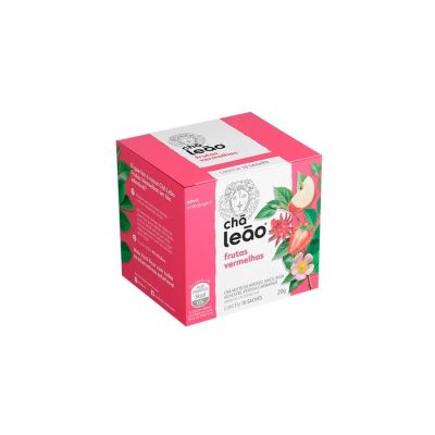 Cha Frutas Vermelhas C/10 Saquinhos Leao