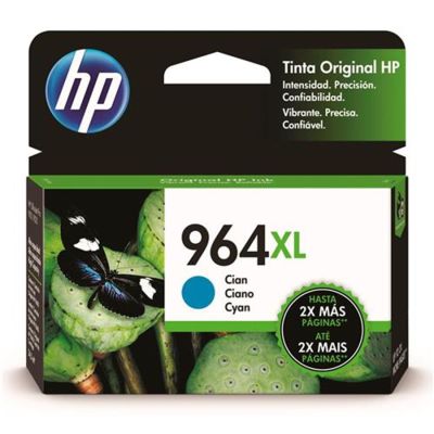 Cartucho De Tinta Hp 964xl - 3ja54al Ciano Original