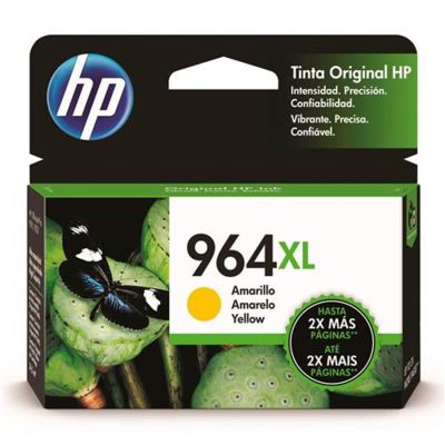 Cartucho De Tinta Hp 964xl - 3ja56al Amarelo Original