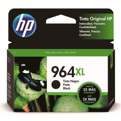Cartucho De Tinta Hp 964xl - 3ja57al Preto Original