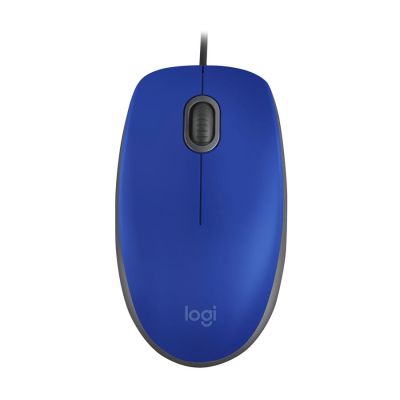 Mouse Com Fio Usb M110 Silent Azul 910-005491 Logitech Ww