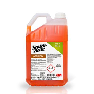 Detergente 5l Desengordurante Concentrado Scotch Brite
