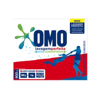 Sabao Em Po Omo Lavagem Perfeita 800g