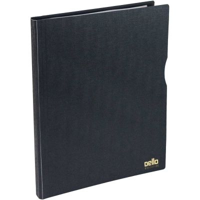 Pasta Catalogo 30 Plasticos A4 Executive Preta Dello 6056.p