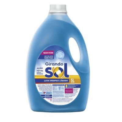 Sabao Liquido Azul 5l Girando Sol