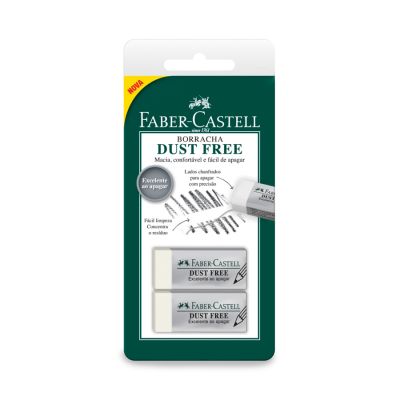Borracha Dust Free Bls C/2 187137 Faber-castell