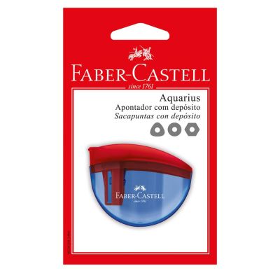 Apontador C/ Deposito Aquarius Bls C/1 Sm/aquarius Faber-castell