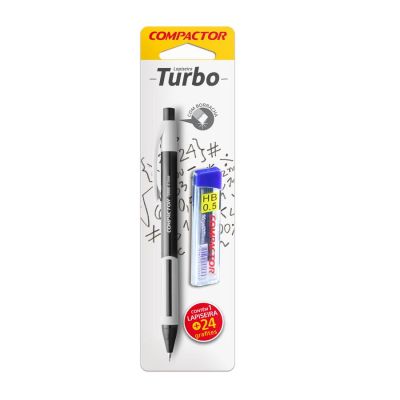 Lapiseira 05 + 1 Grafite Bls C/1 Turbo Compactor