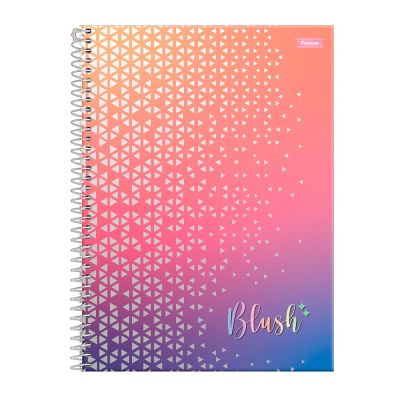 Caderno Universitario Capa Dura 1x1 80fls Blush Foroni