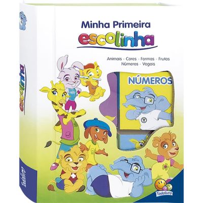 Livro Infantil Escolinha Box C/ 6 Livros Todolivro