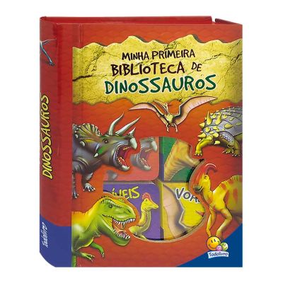 Box Minha Primeira Biblioteca De Dinossauros C/6 Todolivro