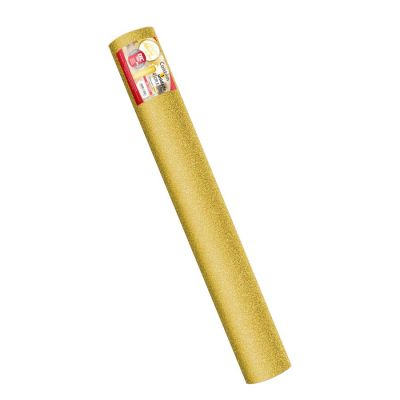 Plastico Auto Adesivo Dourado C/ Glitter 45cm X 10m 1703do Dac