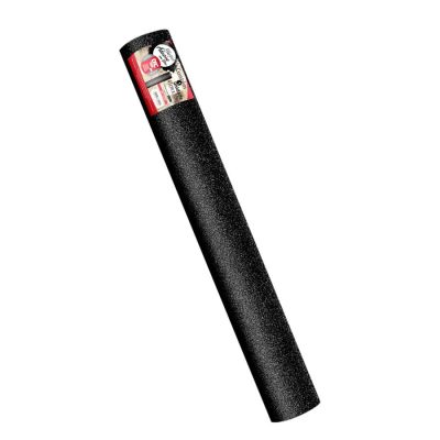 Plastico Auto Adesivo Preto C/ Glitter 45cm X 10m 1703pr Dac