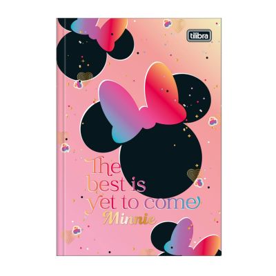 Caderno Linguagem Brochura Capa Dura 1/4 80fls Minnie Tilibra