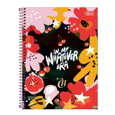 Caderno Universitario Capa Dura 10x1 160fls Capricho Tilibra