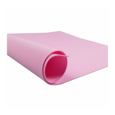 E.v.a 40 X 48 Rosa Bebe C/1 Folha Rdj