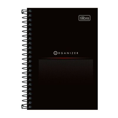 Caderneta Espiral Capa Flexivel  Pautada 10x14,7cm 80fls Organizer