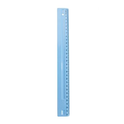 Regua Plastica Pop 30cm C/10 Azul Dello 3113.c