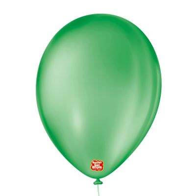Balao Liso Verde Bandeira Nº9 C/50un Sao Roque
