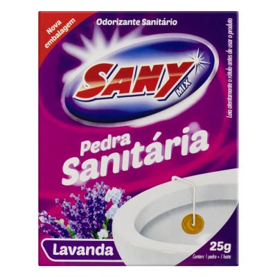 Pedra Sanitaria Lavanda 25g Sany Bril