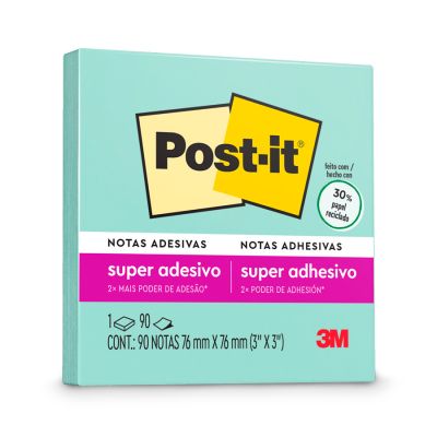 Post-it Menta 90 Fls 76 X 76mm 3m