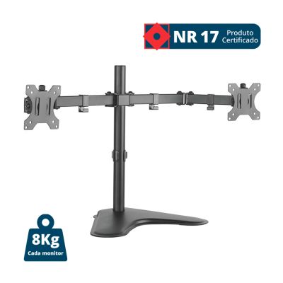 Suporte Articulado P/ Monitor Duplo 17 A 32 T1224n Elg