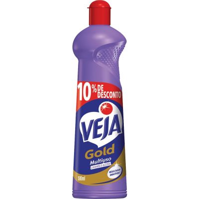 Limpador Multiuso 500ml Veja Gold Lavanda E Alcool  (embalagem Promocional)