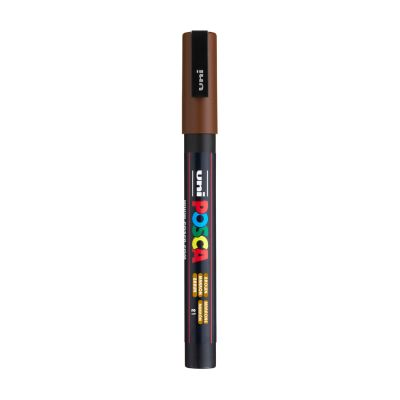 Caneta Posca Pc-3m Marrom Uniball