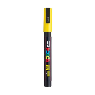 Caneta Posca Pc-3m Amarelo Uniball
