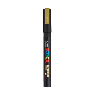 Caneta Posca Pc-3m Ouro Uniball