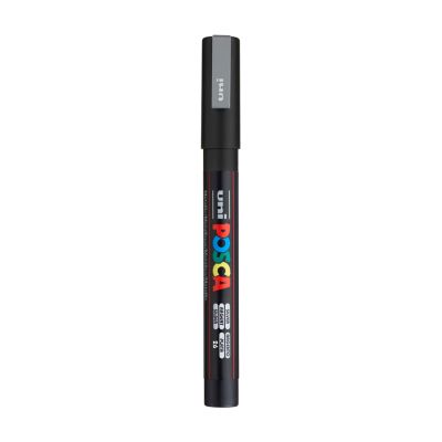 Caneta Posca Pc-3m Prata Uniball