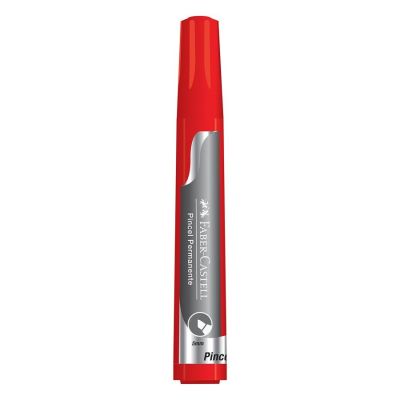 Caneta Pincel Atomico Vermelha Faber-castell